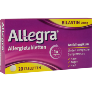 ALLEGRA Allergietabletten 20 mg Tabletten