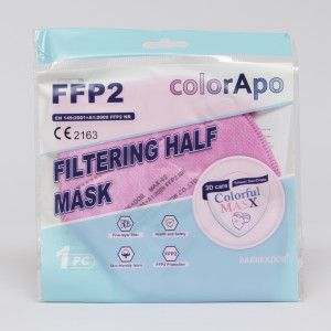 FFP2 Mundschutz Rosa