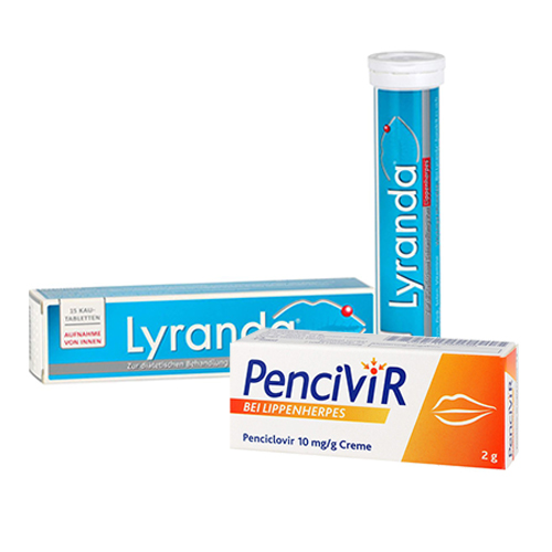 Set Lippenherpes