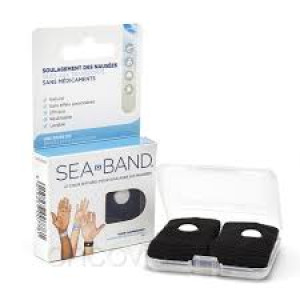 SEA-BAND Akupressurband f.Erwachsene schwarz