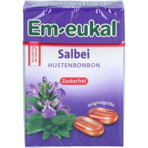 EM-EUKAL Bonbons Salbei zuckerfrei Box