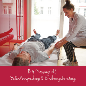 Ernährungsberatung inkl. BIA-Messung und Befundbesprechung 30 Min.