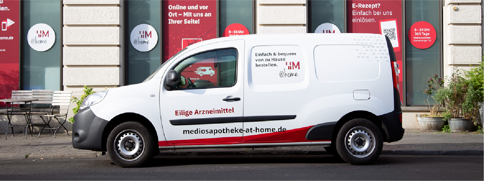 Lieferdienst in ganz Berlin