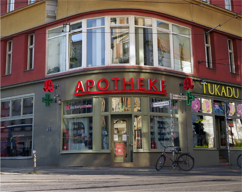 Logo der Apotheke Hackescher Markt